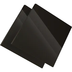PMMA Coulé Noir Opaque Altuglas® 101 48000 - 3 mm