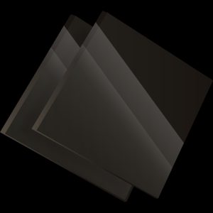 PMMA Coulé Noir Opaque Altuglas® 101 48000 - 5mm