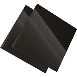 PMMA Coulé Noir Opaque Altuglas® 101 48000 - 6mm