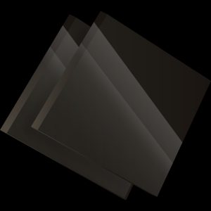 PMMA Coulé Noir Opaque Altuglas® 101 48000 - 10mm