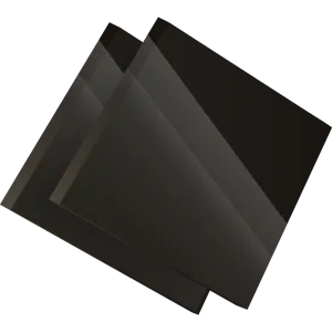 PMMA Coulé Noir Opaque Altuglas® 101 48000 - 10mm