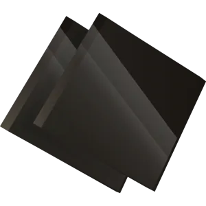 PMMA Coulé Noir Opaque Altuglas® 101 48000 - 15mm