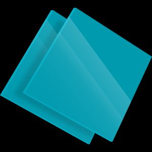 PMMA Coulé Bleu Diffusant Altuglas® 100 23010 - 3mm