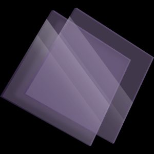 Plexiglass sur mesure Coulé Violet Transparent Setacryl® 1231- 3mm