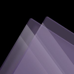 Plexiglass sur mesure Coulé Violet Transparent Setacryl® 1231- 3mm