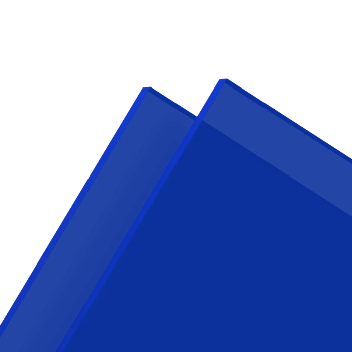 PMMA Coulé Bleu Transparent Altuglas® 100 13000 - 3mm