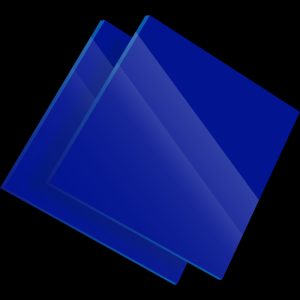 PMMA Coulé Bleu Diffusant Altuglas® 100 23012 - 3mm