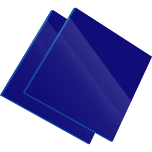 PMMA Coulé Bleu Diffusant Altuglas® 100 23003 - 3mm