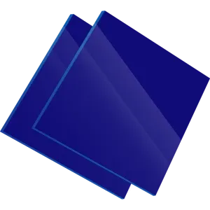 PMMA Coulé Bleu Diffusant Altuglas® 100 23003 - 3mm