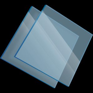 PMMA Coulé Bleu Transparent Setacryl® 1062 - 3mm