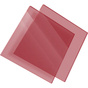 PMMA Coulé Rouge Transparent Altuglas® 100 12000 - 3mm14321