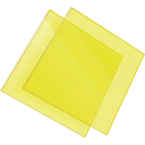 PMMA Coulé Jaune Transparent Setacryl® 1014 - 3mm14532