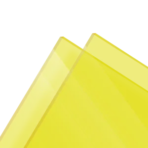 PMMA Coulé Jaune Transparent Setacryl® 1014 - 3mm14532