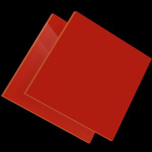 PMMA Coulé LED Rouge Altuglas® 121 22137 - 3mm