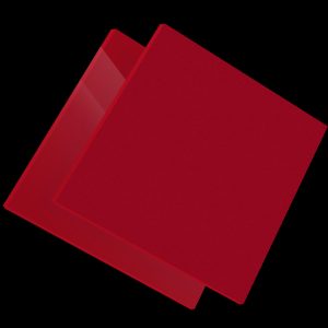 PMMA Coulé LED Rouge Altuglas® 121 22138 - 3mm