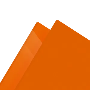PMMA Coulé LED Orange Altuglas® 121 25050 - 3mm