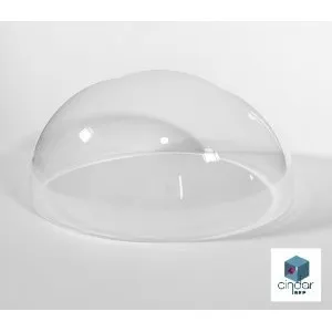 Demi-bulle Altuglas Plexiglas Setacryl Incolore Diamètre extérieur 600mm sans collerette