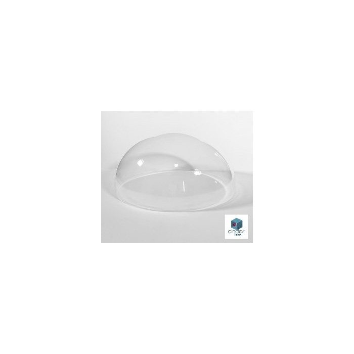 Demi-bulle Altuglas Plexiglas Setacryl Incolore Diamètre extérieur 400mm sans collerette