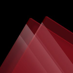 PMMA Coulé Rouge Transparent Altuglas® 100 12000 - 3mm