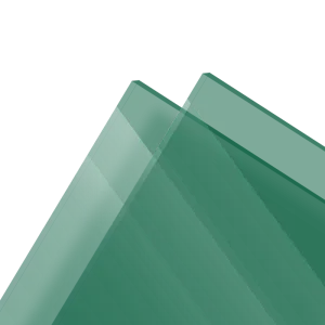 PMMA Coulé Vert Transparent Altuglas® 100 14000 - 3mm