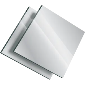 Plexiglass sur mesure Extrudé Miroir Argent 2mm