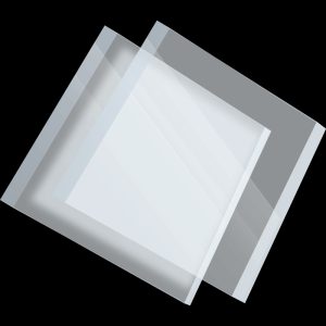 Plexiglass sur mesure Coulé Incolore 15mm