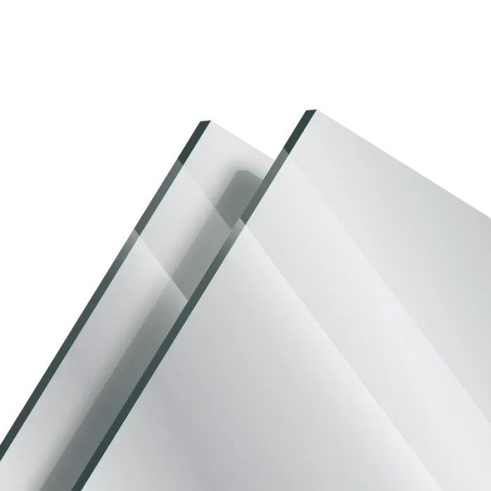 Plexiglass sur mesure Extrudé Miroir Argent 5mm